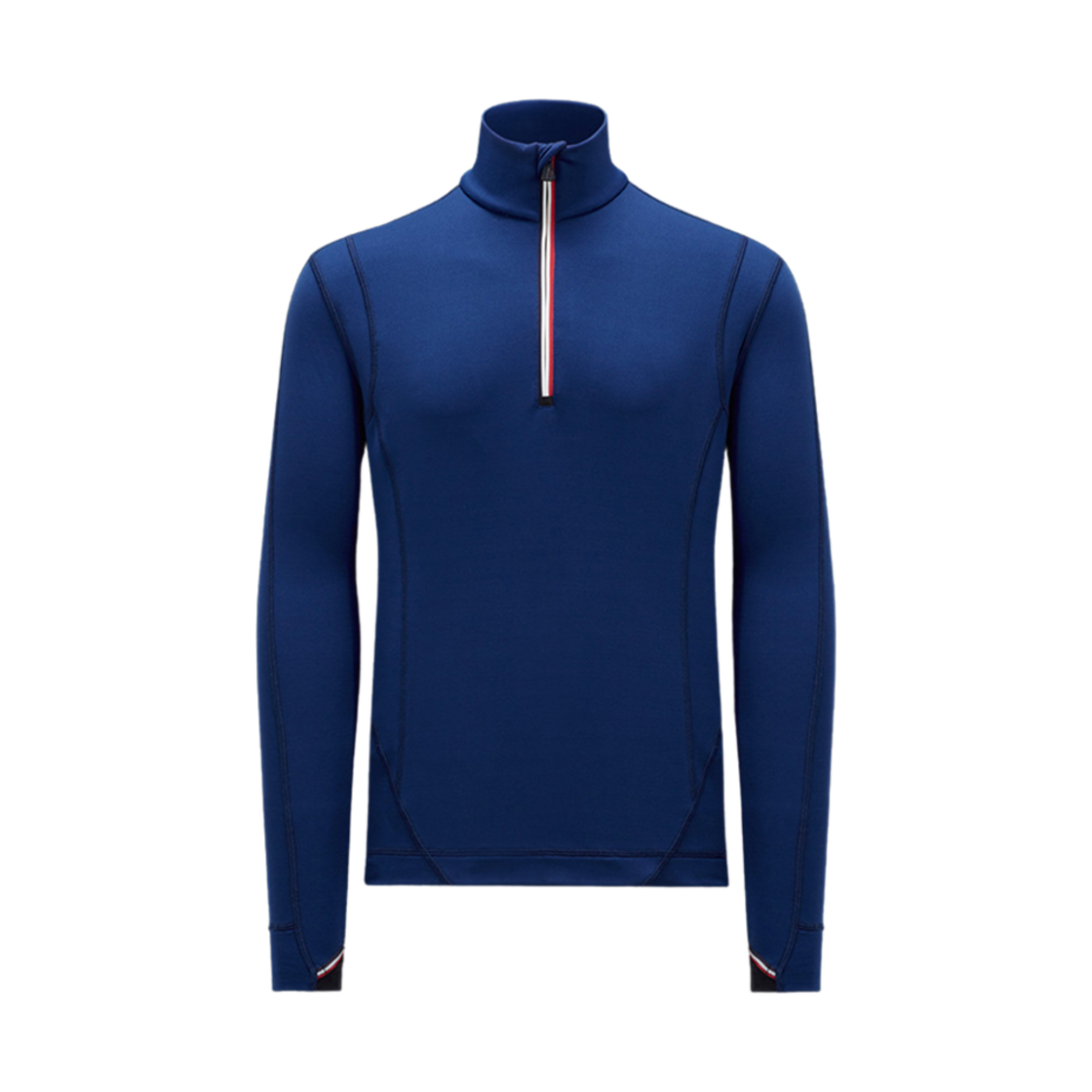 I2-097-8G00026-899JO-758 Moncler Base Layer Polo Neck Royal Blue - 23FW