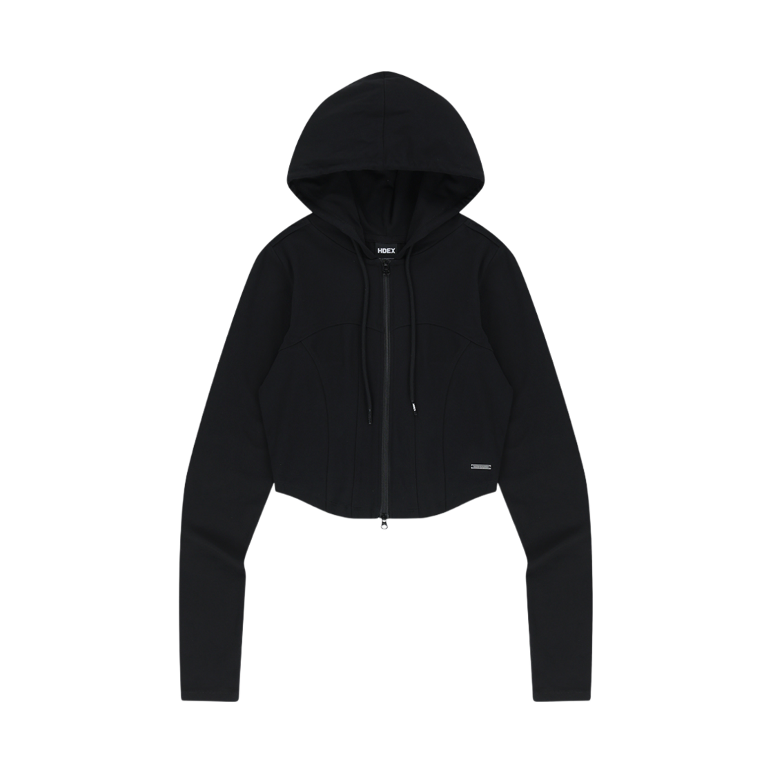 에이치덱스 우먼스 소프트 하트라인 후디 집업 블랙(HDEX Womens Soft Heartline Hoodie Zip-up Black)