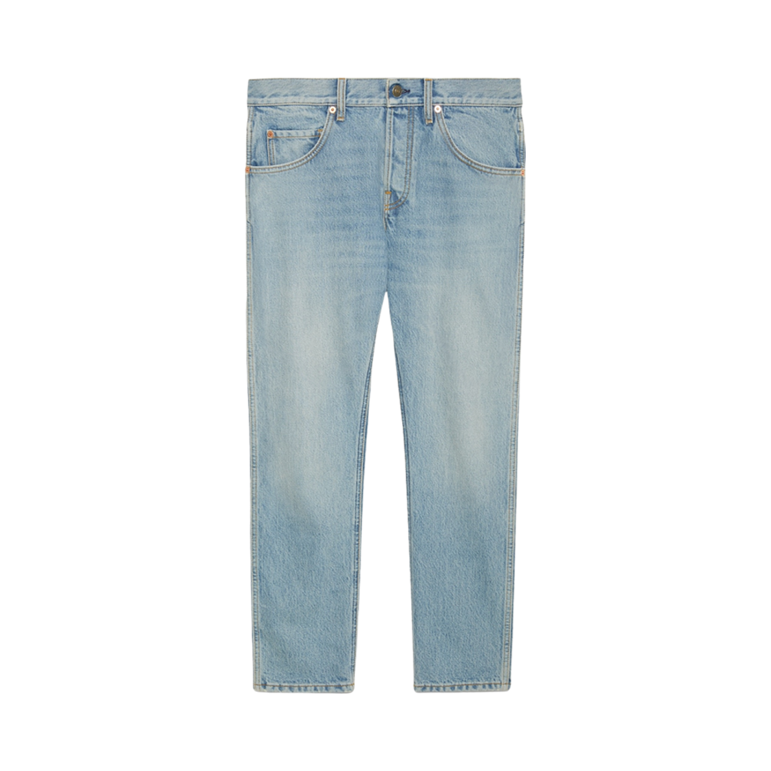 구찌 테이퍼드 데님 트라우저 블루(Gucci Tapered Denim Trousers Blue) - 1