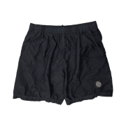 Stone Island B0946 Brushed Cotton Swimming Trunk Black - 24SS