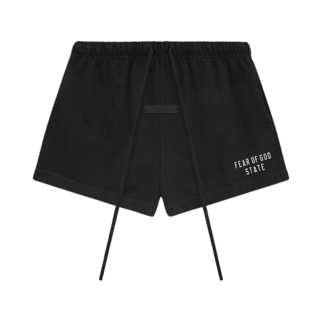 - (W) Essentials Heavy Jersey Running Shorts Black - 24FW