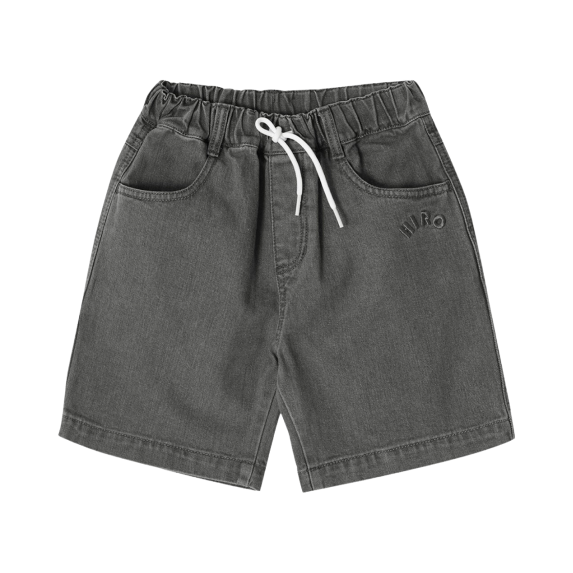 (키즈) 히로 이지 데님 카펜터 그레이((Kids) Hiro Easy Denim Carpenter Grey)