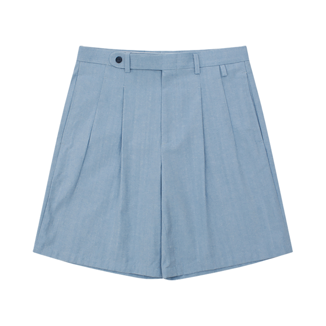 SS24PSP086LB Hongwoosung 2tucks Denim Shorts Light Blue