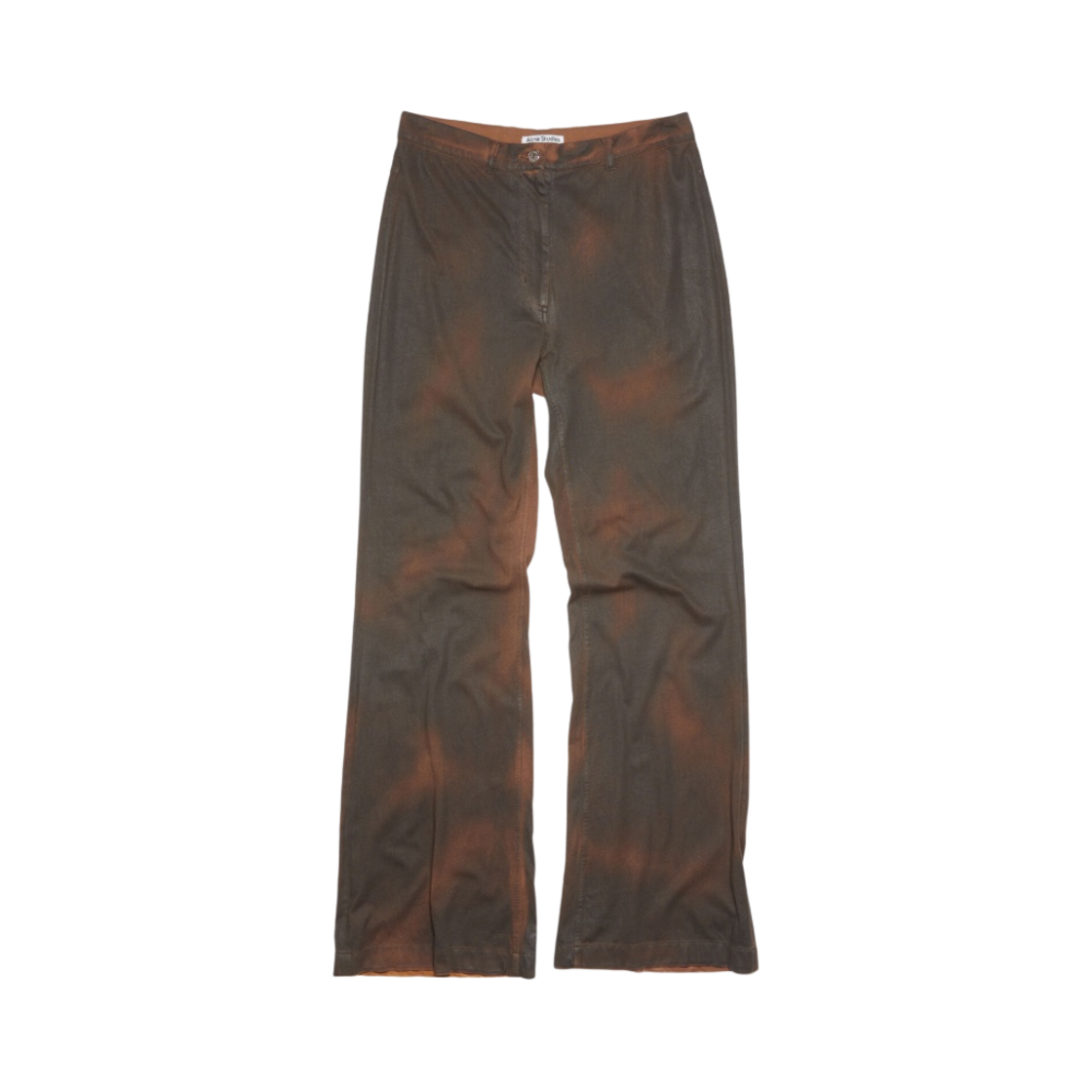 (W) 아크네 스튜디오 다이 저지 트라우저 카라멜 브라운((W) Acne Studios Dyed Jersey Trousers Caramel Brown) - 1