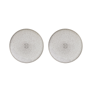 Hermes Mosaique Au 24 Bread and Butter Plate Platinum (2 Plates)