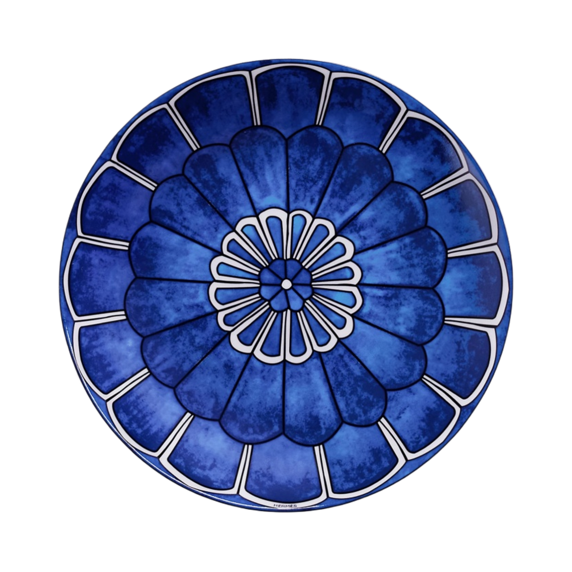 P030012P Hermes Bleus D'Ailleurs Bread and Butter Plate Bleu (2 Plates)
