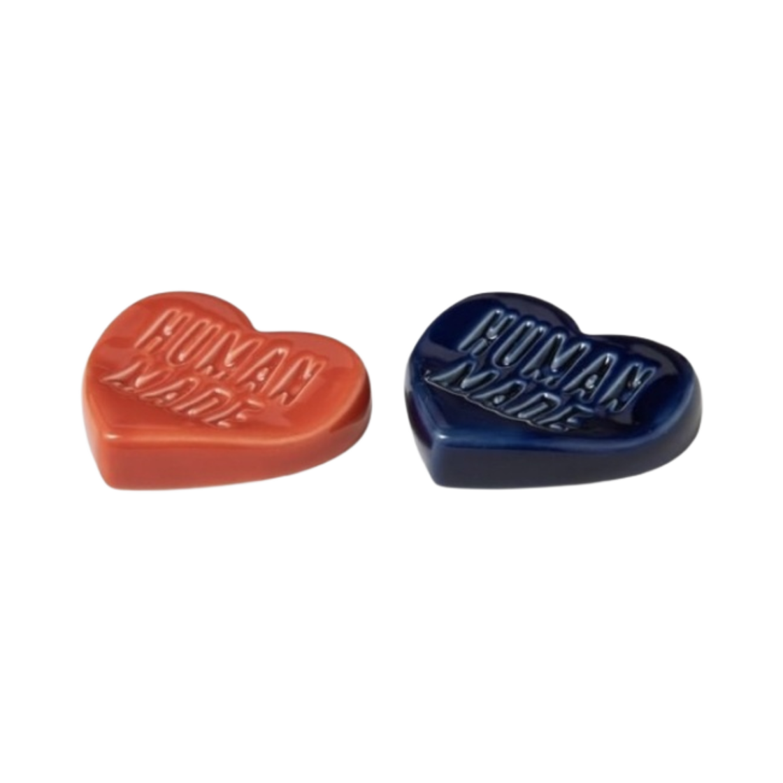 휴먼 메이드 하트 찹스틱 레스트 레드 블루 (2개 세트)(Human Made Heart Chopstick Rest Red Blue (Set of 2)) - 2