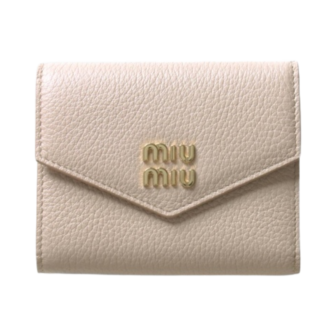 미우 미우 가죽 반지갑 워터 릴리(Miu Miu Small Leather Wallet Water Lily) - 1