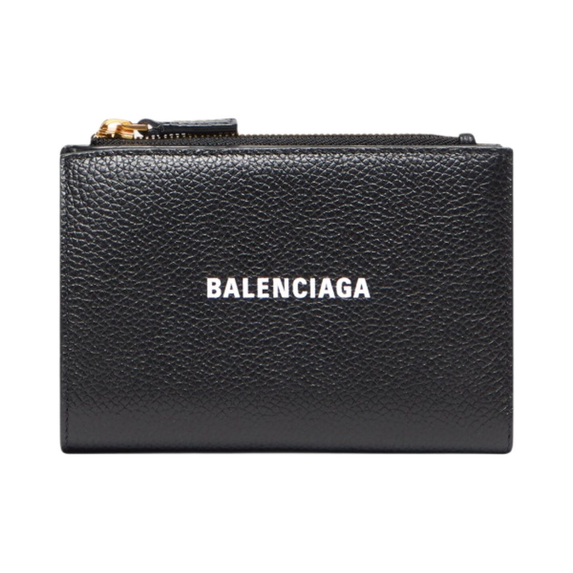 발렌시아가 캐쉬 반지갑 버티컬 카드 홀더 블랙(Balenciaga Cash Folded Vertical Card Holder Black) - 1