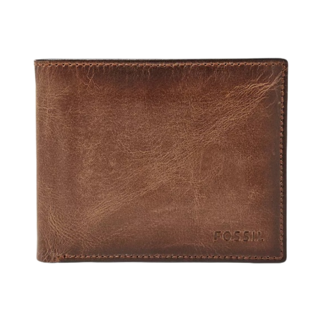 ML3771200 Fossil Derrick Leather RFID Passcase Brown