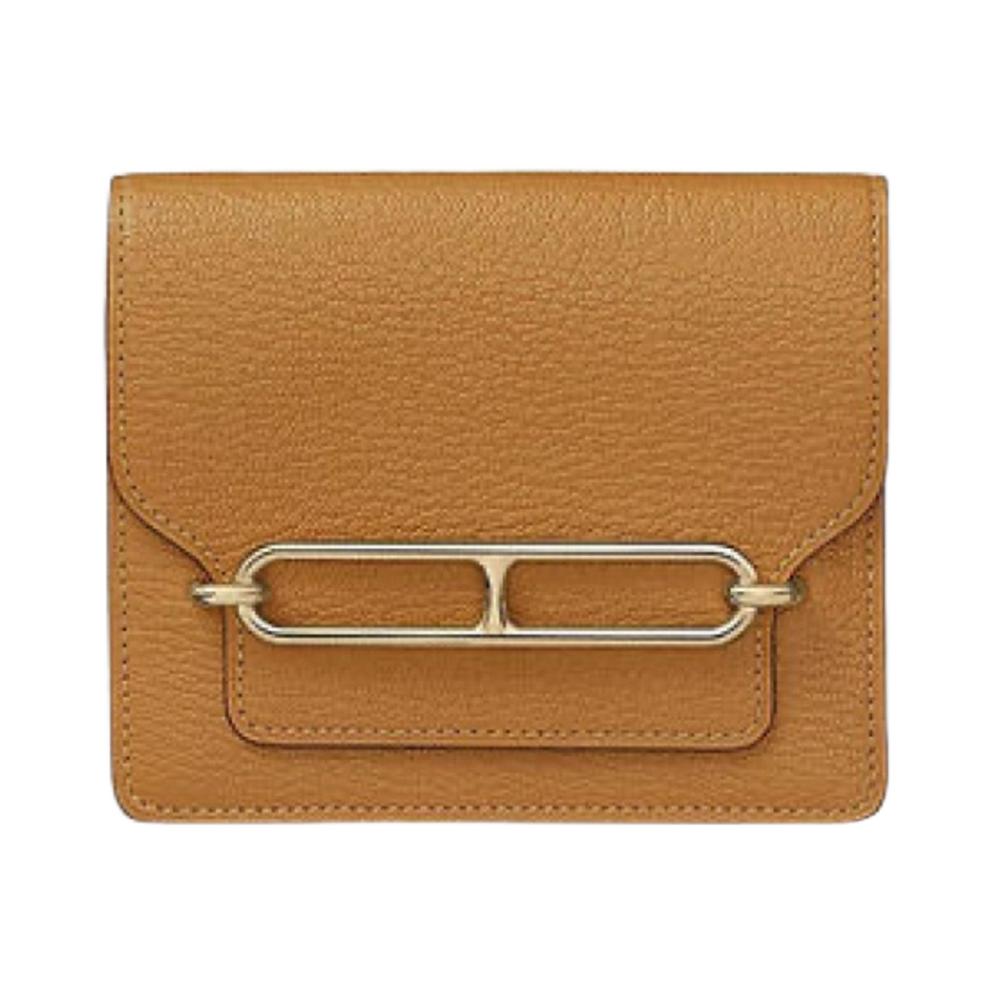 에르메스 롤리스 슬림 지갑 미조레 고트스킨 & 페르마브라스 하드웨어 까라멜(Hermes Roulis Slim Wallet Mysore Goatskin & Permabrass Caramel) - 1