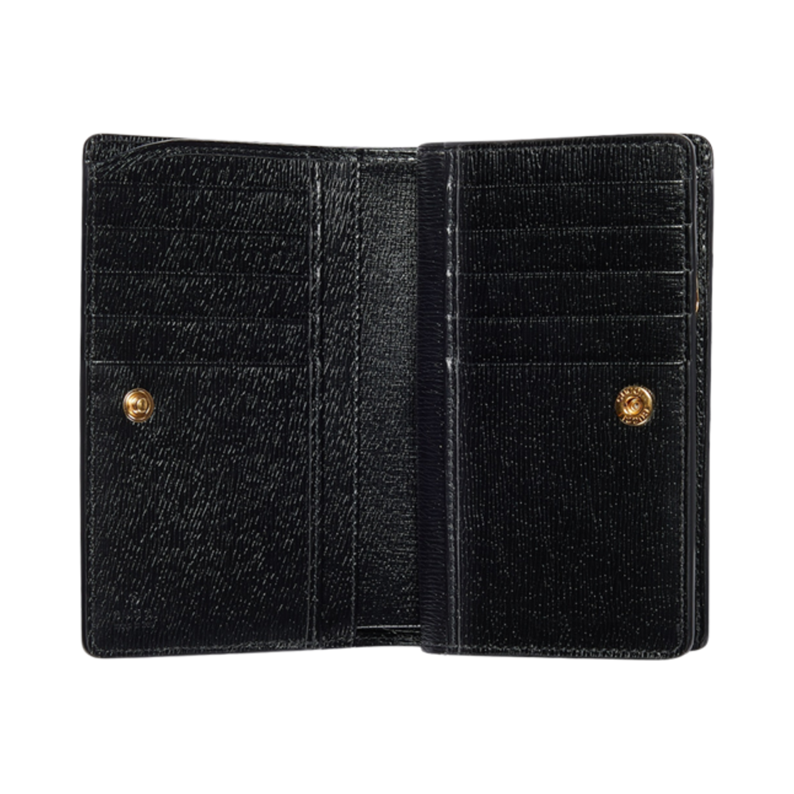 구찌 집 어라운드 지갑 구찌 스크립트 블랙 레더(Gucci Zip Around Wallet with Gucci Script Black Leather) - 2