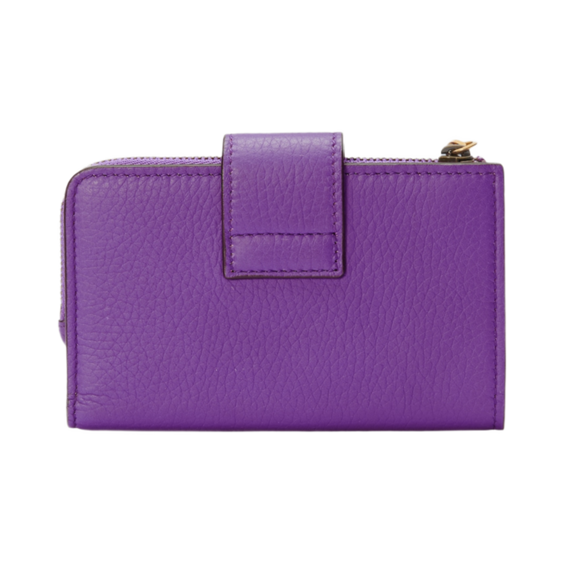 구찌 미디움 더블 G 지갑 스퀘어 뱀부 퍼플 레더(Gucci Medium Double G Wallet with Bamboo Purple Leather) - 3