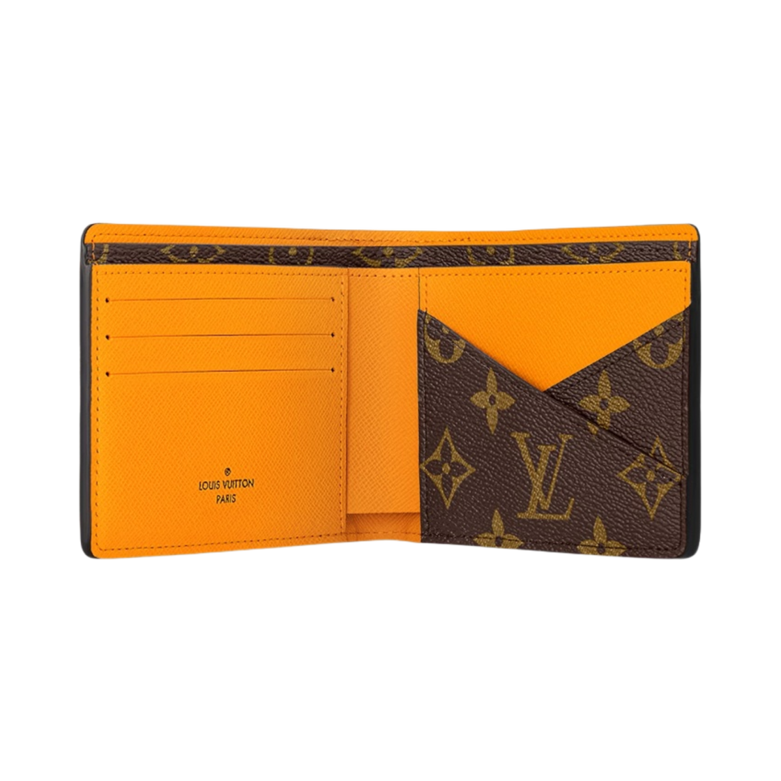 루이비통 멀티플 월렛 모노그램 마카사르 샤프론 오렌지(Louis Vuitton Multiple Wallet Monogram Macassar Saffron Orange) - 2