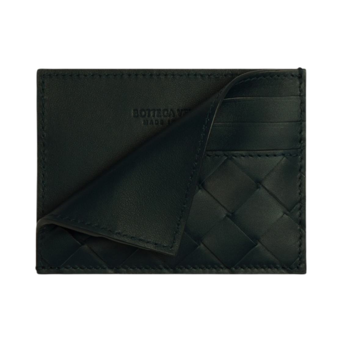 보테가 베네타 신용카드 케이스 다크 그린(Bottega Veneta Credit Card Case Dark Green) - 2