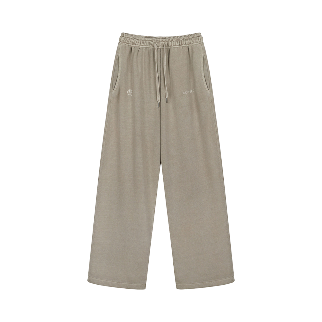 커렌트 로고 피그먼트 팬츠 베이지(Current Pigment Pants Beige)