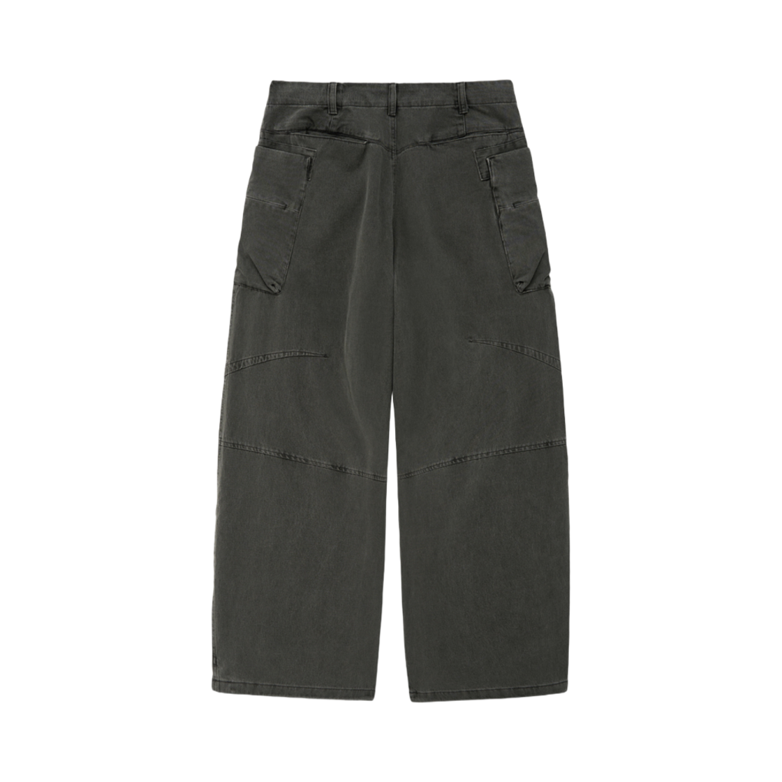 해칭룸 빅 카고 팬츠 V2 다크 카키(Hatchingroom Big Cargo Pants V2 Dark Khaki) - 2