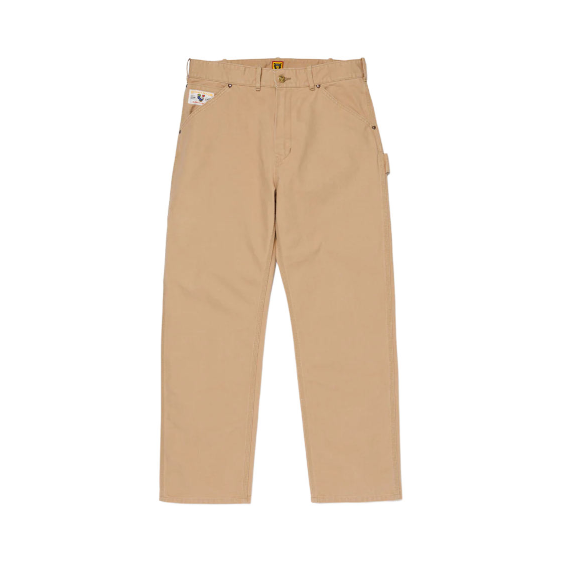 HM28PT011 Human Made Washed Duck Work Pants Beige