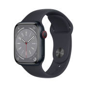 Apple Watch Series 8 41mm Cellular Midnight Aluminum Case with Sport Band Midnight (Korean Ver.)