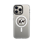 Casetify x Fragment x God Selection XXX 10th Logo Black iphone Magsafe Case Clear