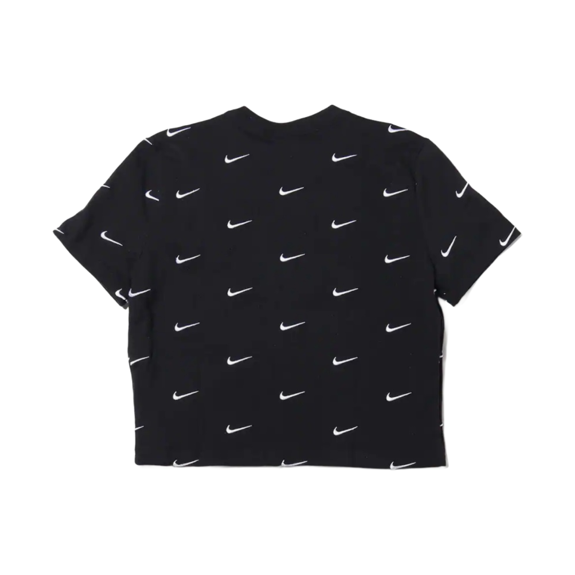 (W) 나이키 NRG 스우시 로고 티셔츠 블랙((W) Nike NRG Swoosh Logo T-Shirt Black) - 2