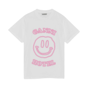 (W) Ganni Hotel T-Shirt Bright White