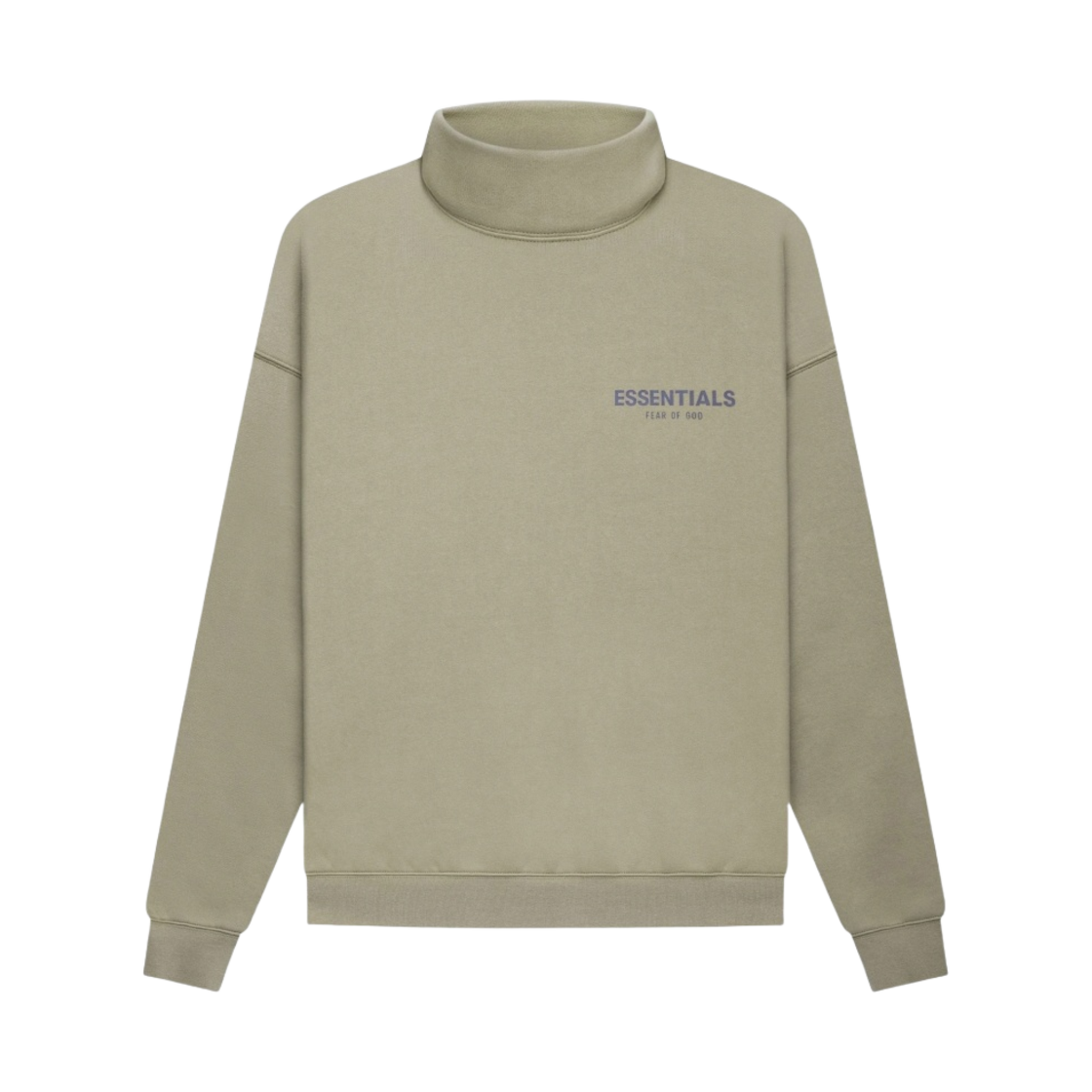 에센셜 풀오버 모크넥 피스타치오 - 21FW