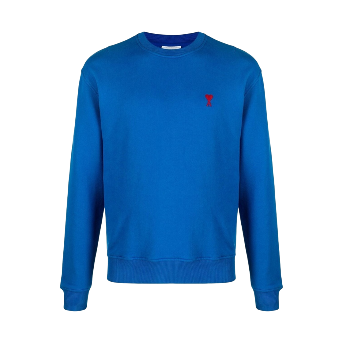 아미 스몰 하트 로고 스웨트셔츠 블루 - 21FW(AMI de Coeur Sweatshirt Blue - 21FW) - 1