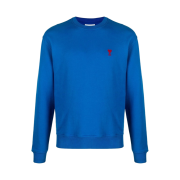 AMI de Coeur Sweatshirt Blue - 21FW