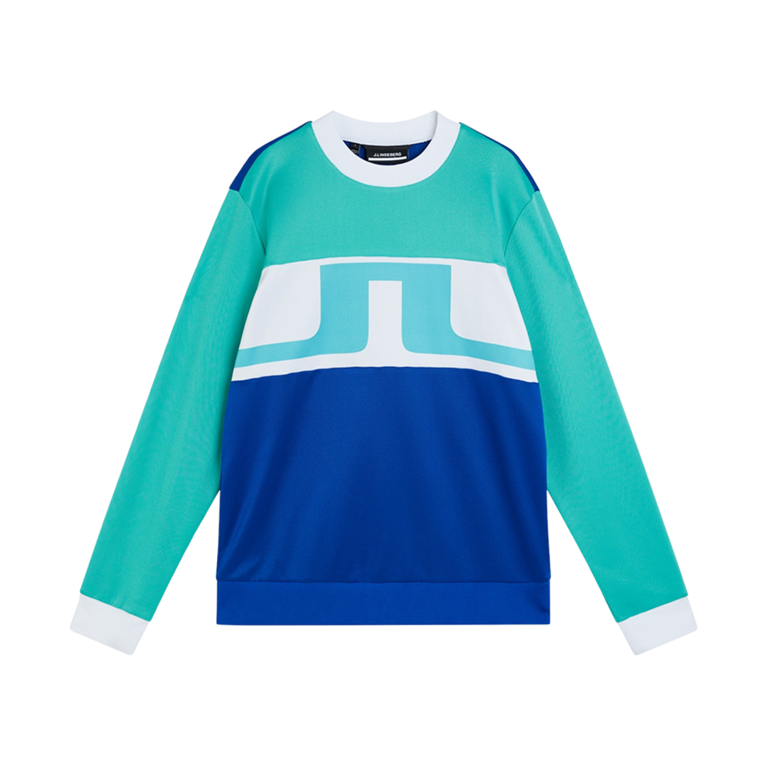 GMJS08400-M158 J.Lindeberg Jones Sweater Bright Aqua
