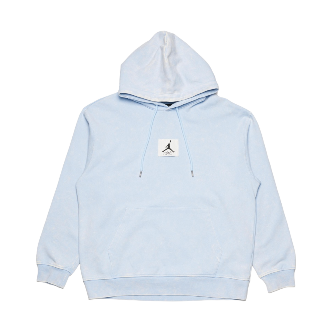 조던 에센셜 워시드 플리스 후드 아이스 블루 - 아시아(Jordan Essential Washed Fleece Hoodie Ice Blue - Asia) - 1