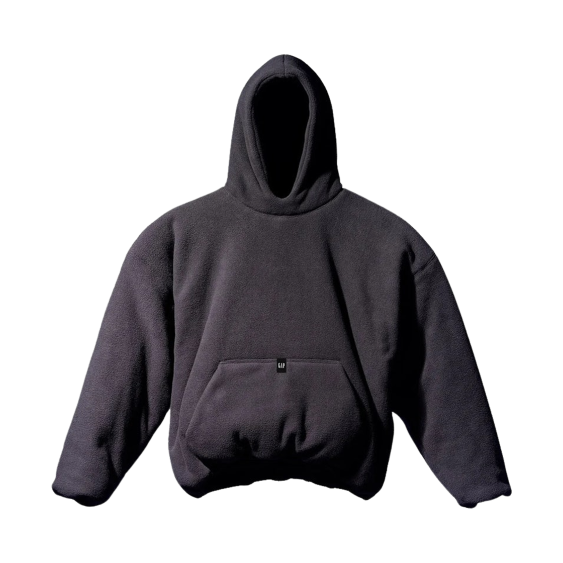 이지 갭 폴라 플리스 패딩 후드 다크 그레이(Yeezy Gap Polar Fleece Padded Hoodie Dark Grey) - 1
