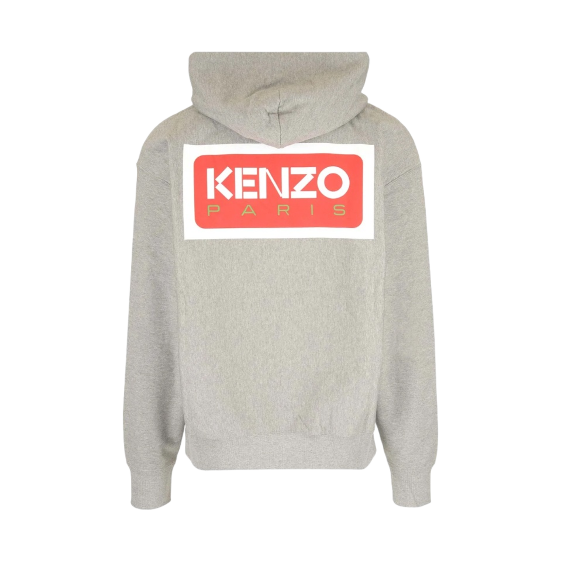 겐조 오버사이즈 후드 겐조 파리 스웨트셔츠 펄 그레이(Kenzo Oversize Hooded Kenzo Paris Sweatshirt Pearl Grey)