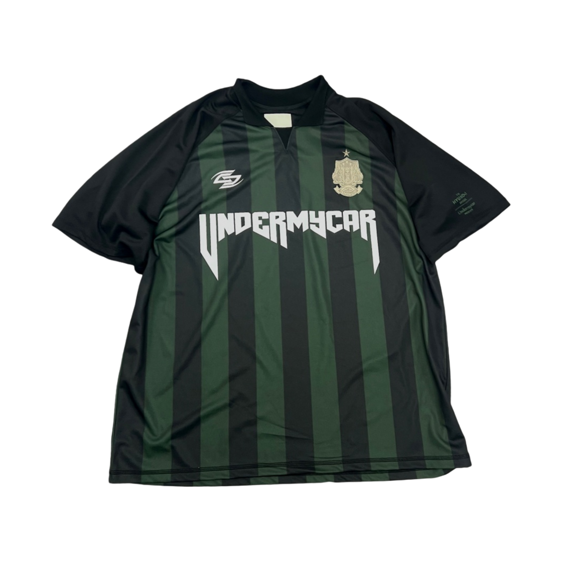 언더마이카 울펜 볼드 스트라이프 풋볼 저지 시카모어 - 23FW (더현대 서울 한정)