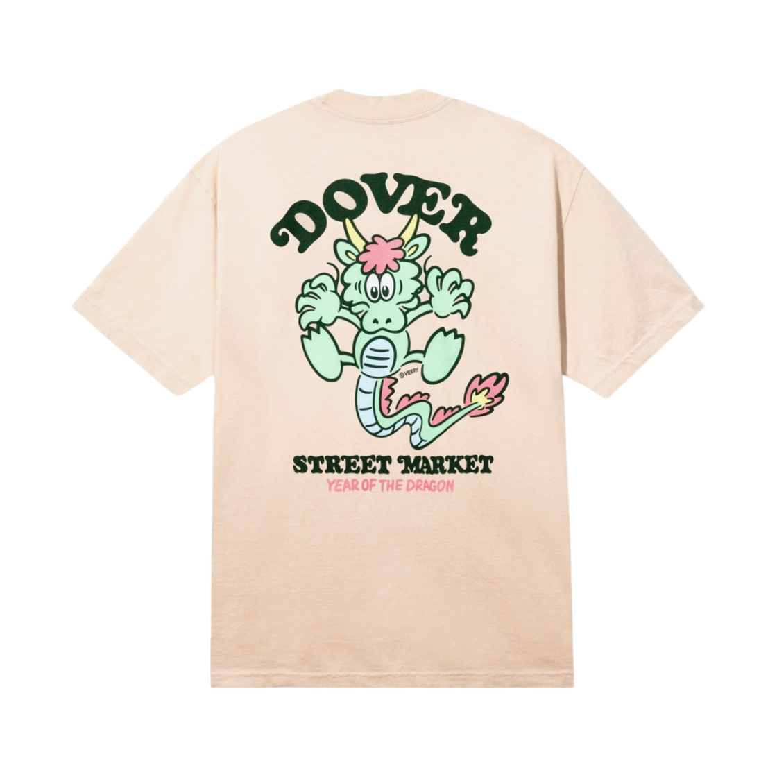 베르디 x 도버 스트리트 마켓 이어 오브 더 드래곤 티셔츠 화이트(Verdy x DSM Year of The Dragon T-Shirt White)