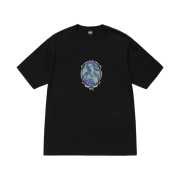 Stussy Venus Oval Pigment Dyed T-Shirt Black
