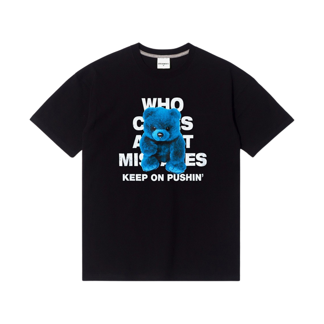 큐티에잇 가먼츠 러프베어 티 블랙