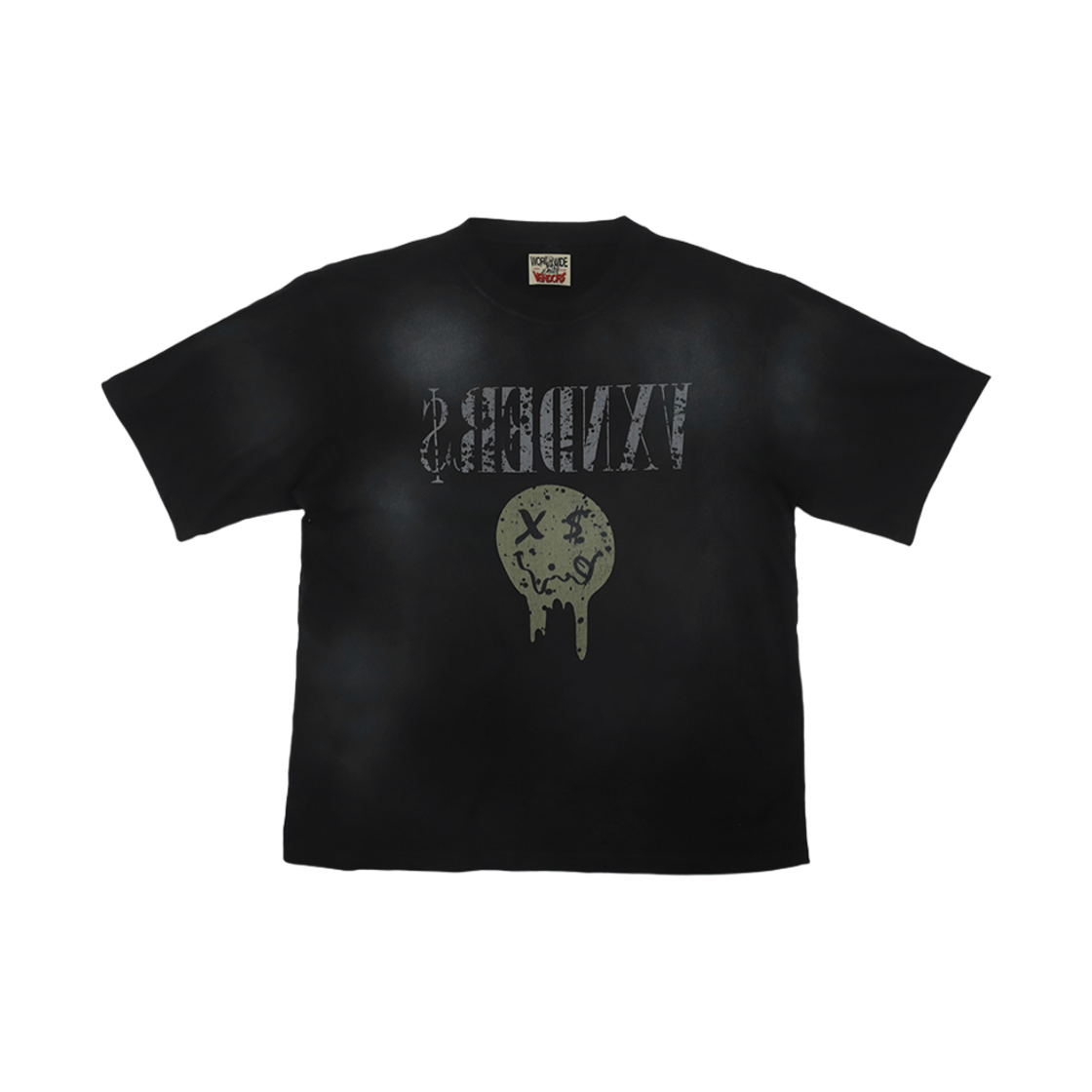 WT-T-BK VENDORS X$ Smiley Wolrd Tour T-Shirt Black