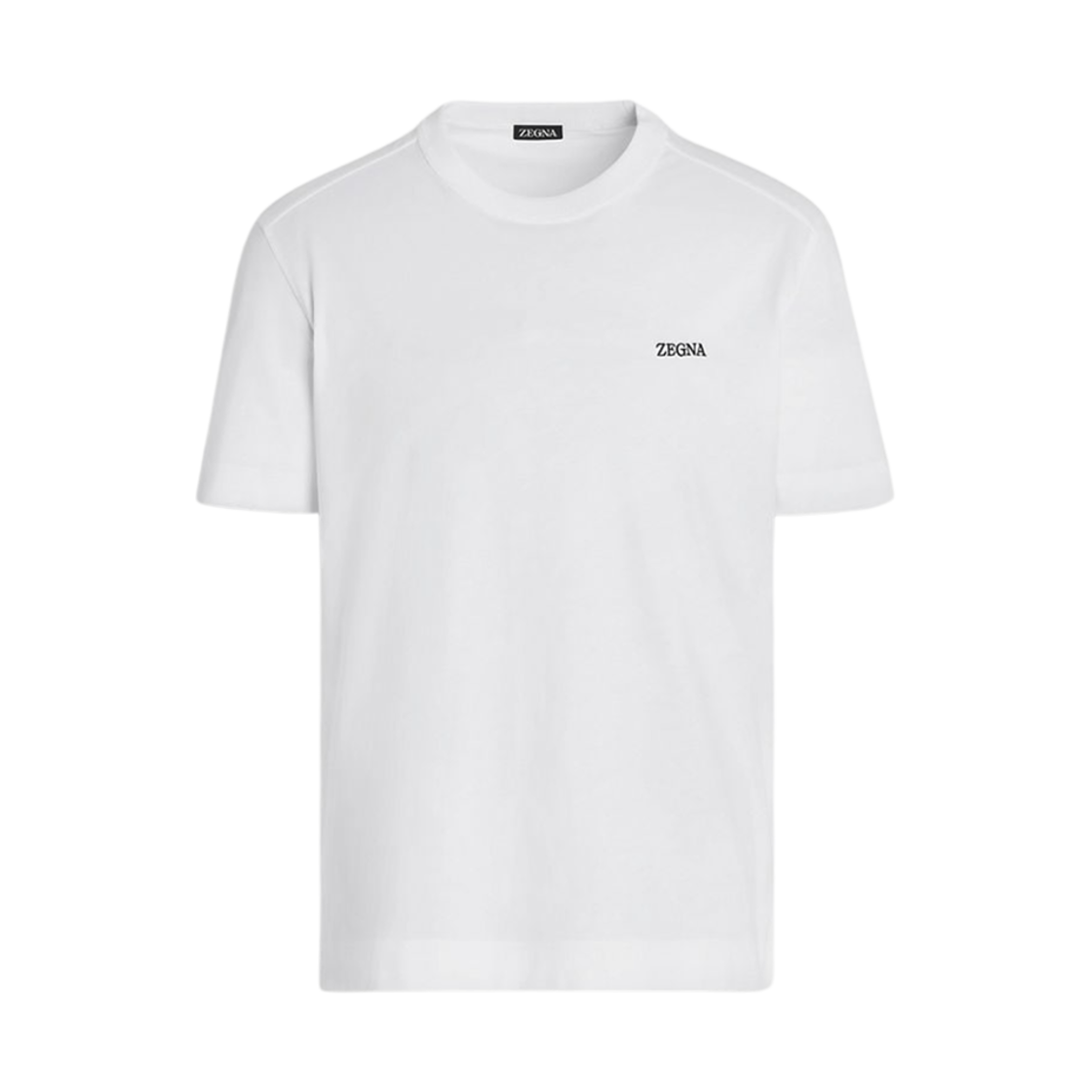 제냐 코튼 티셔츠 옵티컬 화이트(Zegna Cotton T-shirt Optical White)
