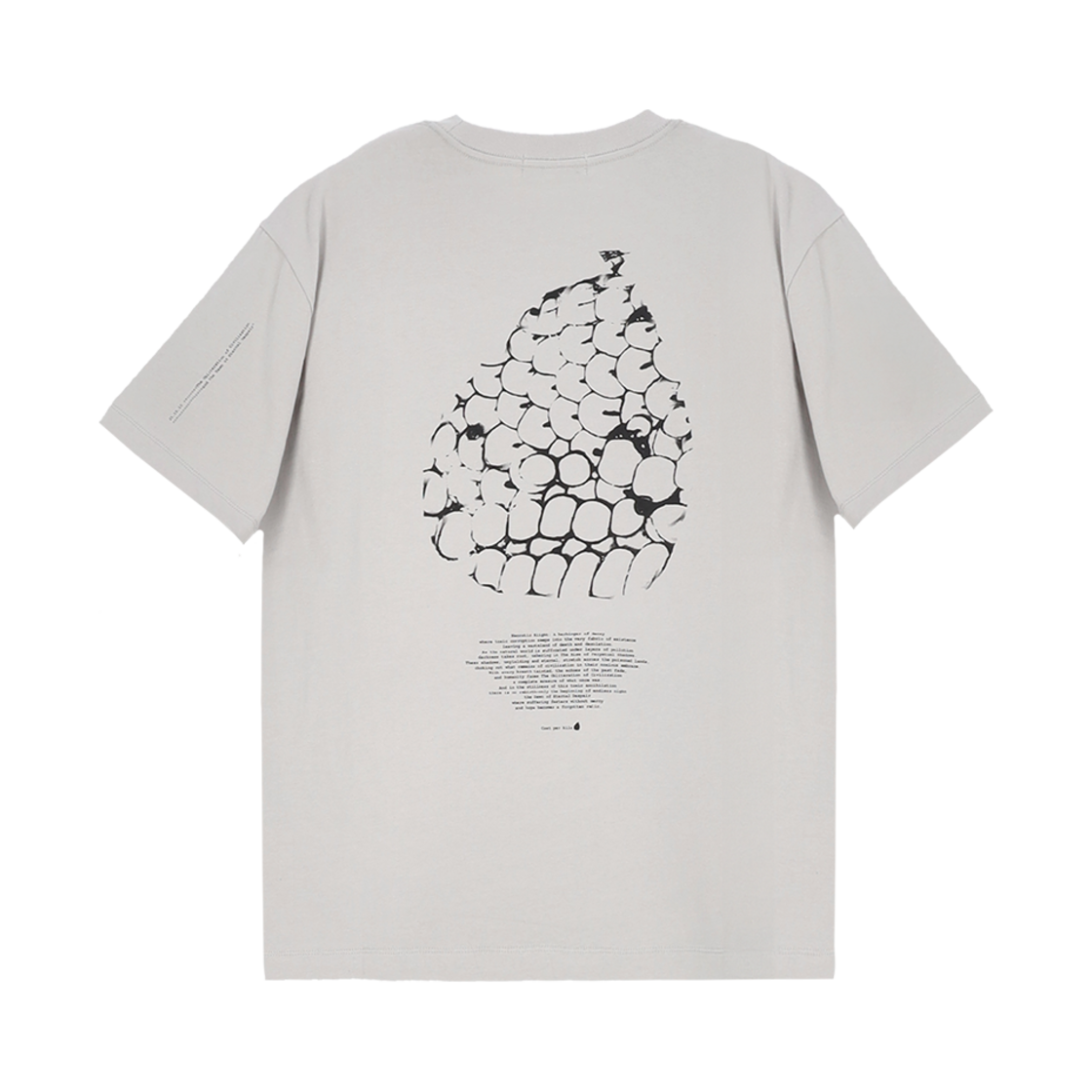 CK25SSTS02_GR Cost Per Kilo Chain S/S Tee Grey