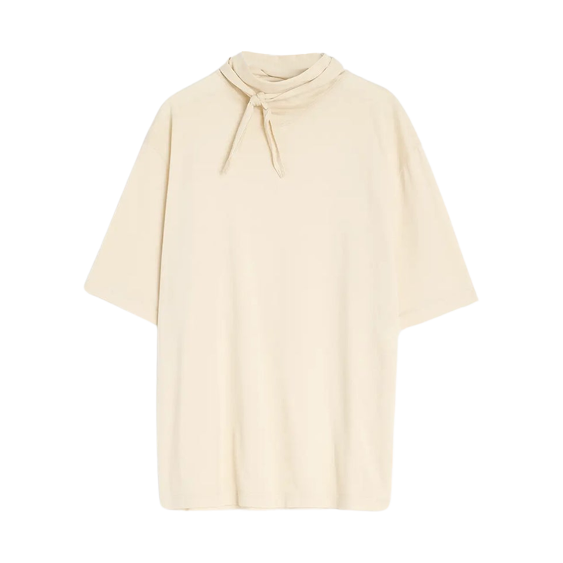 TO1384-LJ1018-504 (W) Lemaire Foulard T-Shirt Ice Apricot