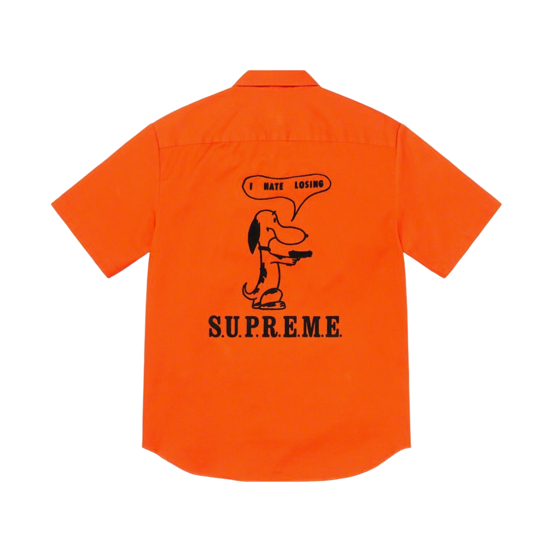 슈프림 도그 숏슬리브 워크 셔츠 오렌지 - 21SS(Supreme Dog S/S Work Shirt Orange - 21SS) - 2