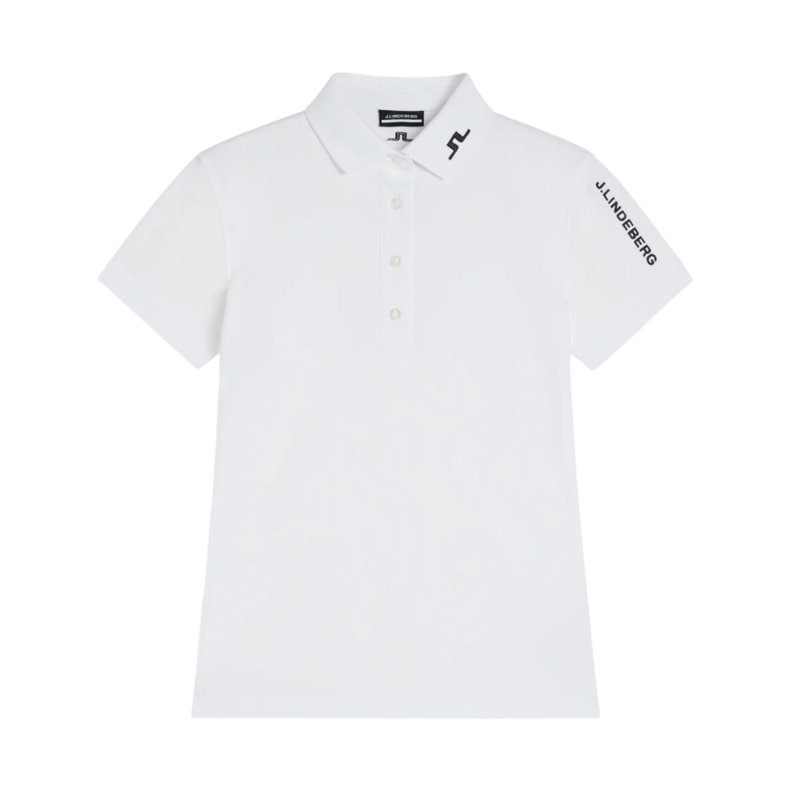 (W) 제이린드버그 투어 테크 골프 폴로 화이트((W) J.Lindeberg Tour Tech Golf Polo White)
