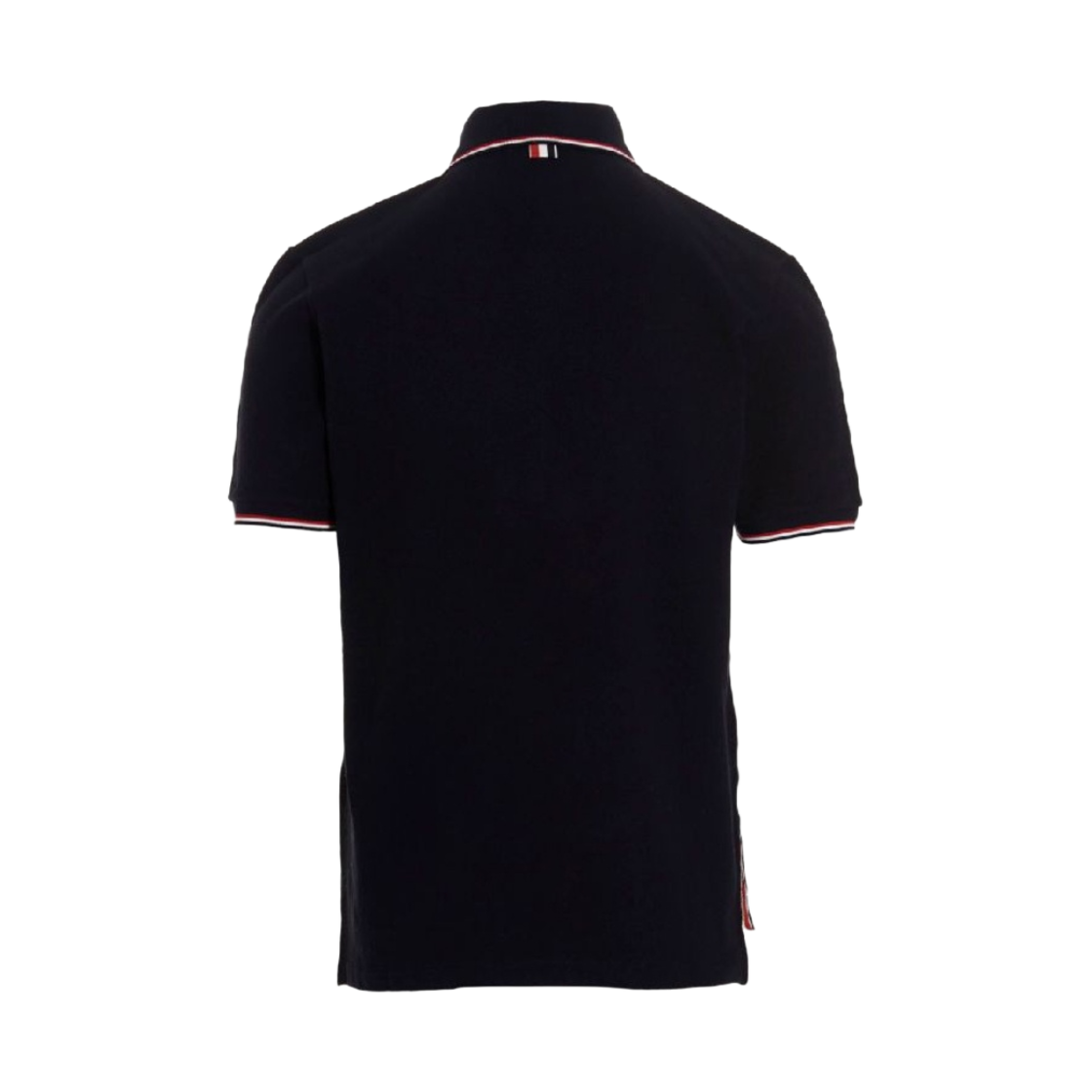 톰브라운 클래식 피케 스트라이프 숏슬리브 폴로 블루(Thom Browne Classic Pique Stripe Short Sleeve Polo Blue) - 2