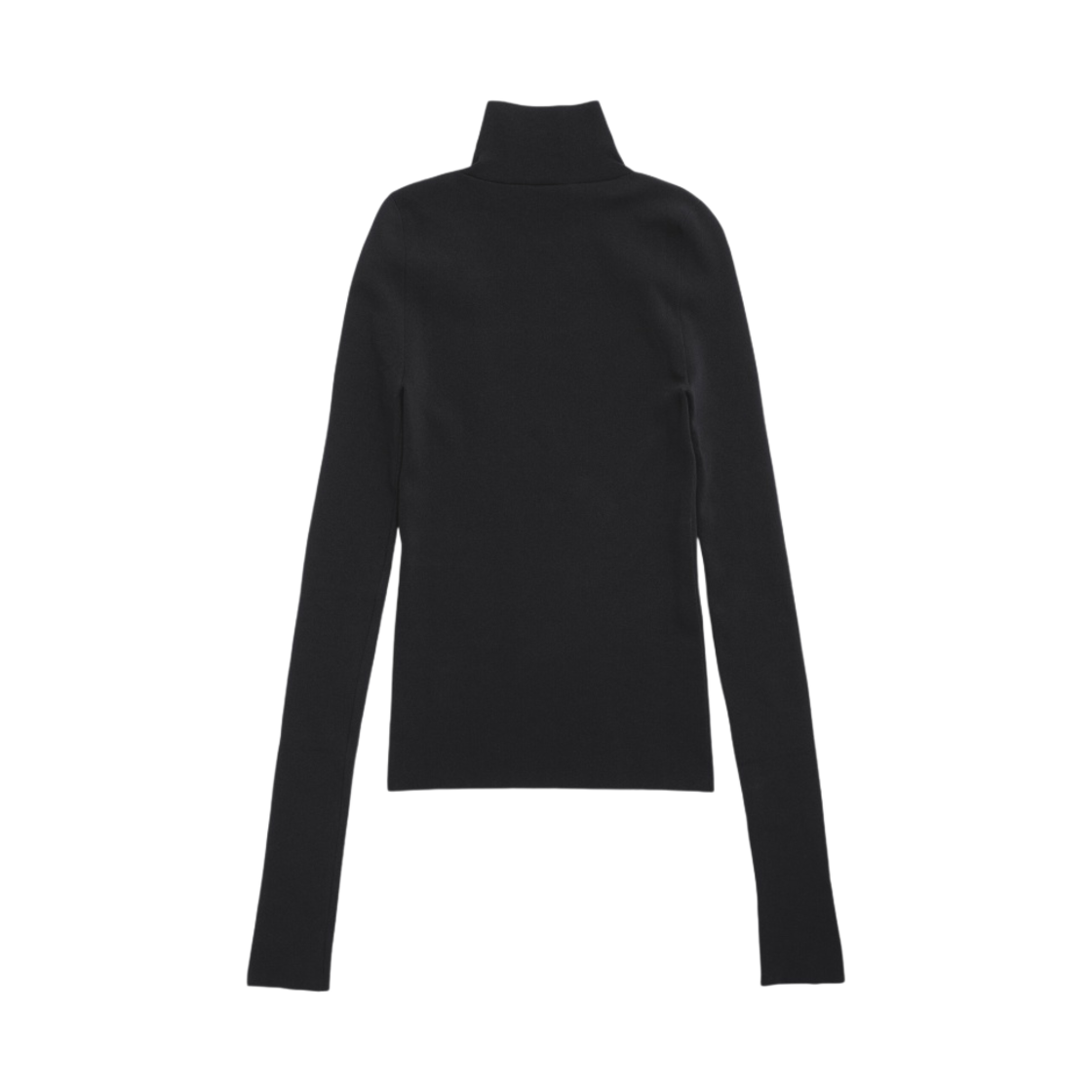 발렌시아가 타이츠 터틀넥 스웨터 블랙(Balenciaga Tight Turtleneck Sweater Black) - 2