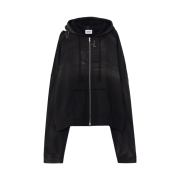 Ecrzn Duffle Duo Hood Zip-Up Black