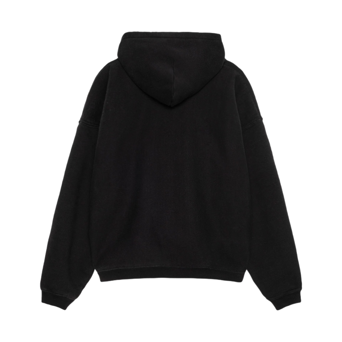 스투시 자수 릴렉스드 후드 워시드 블랙(Stussy Embroidered Relaxed Hoodie Washed Black) - 2