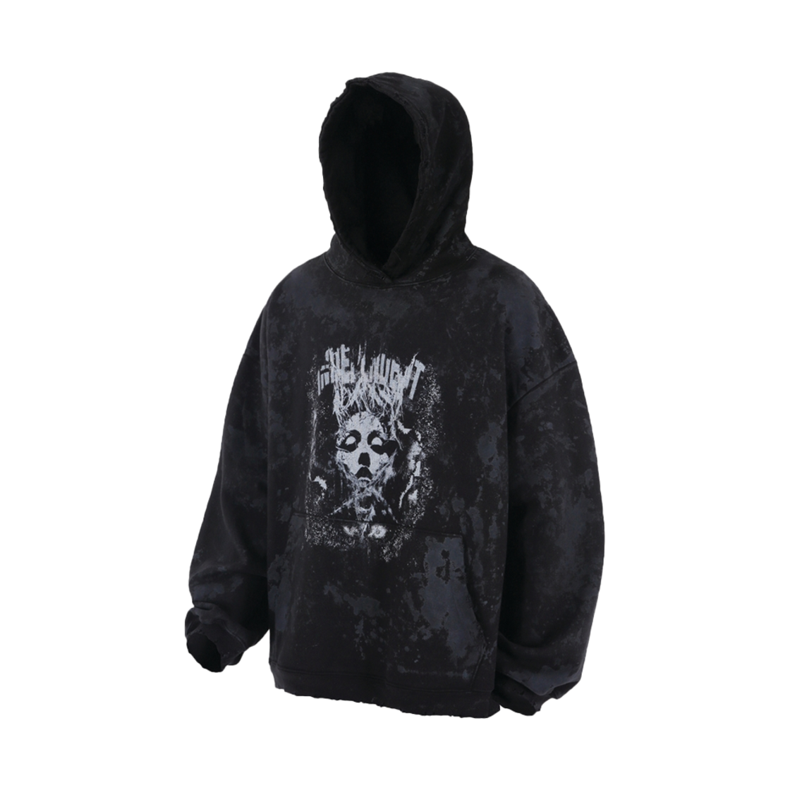 RR23FW02BK ROARINGRAD Independent Washed Hoodie Dirty black