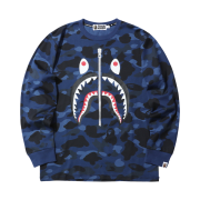 BAPE Color Camo Shark T-Shirt Navy Blue