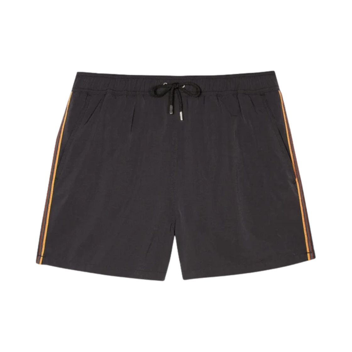 M1A-239DS-A40923-79 Paul Smith Swim Shorts with Artist Stripe Trim Black